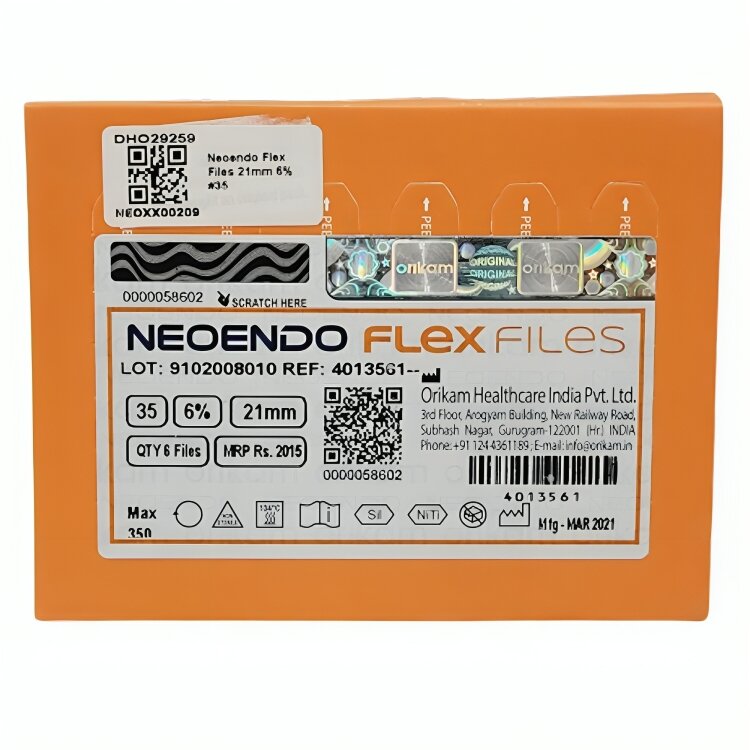NeoEndo Flex Rotary Files 21mm    