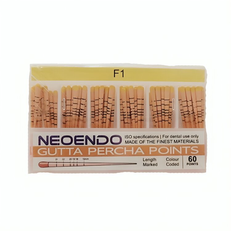 NeoEndo Protaper Gutta Percha Points F1