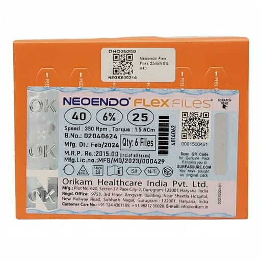 NeoEndo Flex Rotary Files 25mm