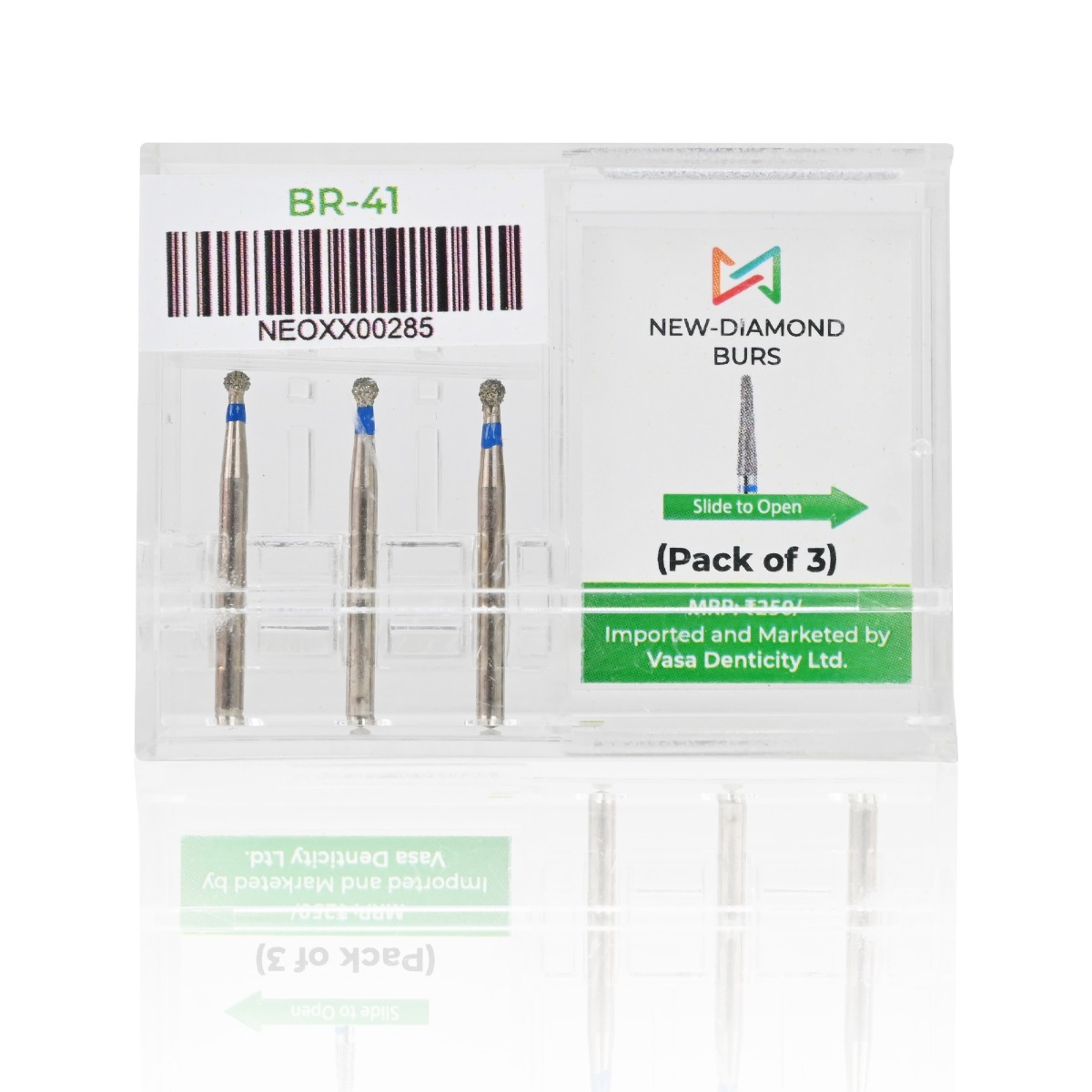 NewDiamond Ball Round Diamond Bur BR-41 (Pack Of 3)