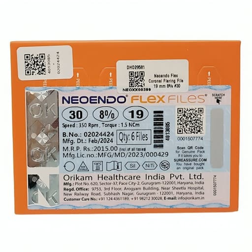 NeoEndo Flex Rotary Files 25mm