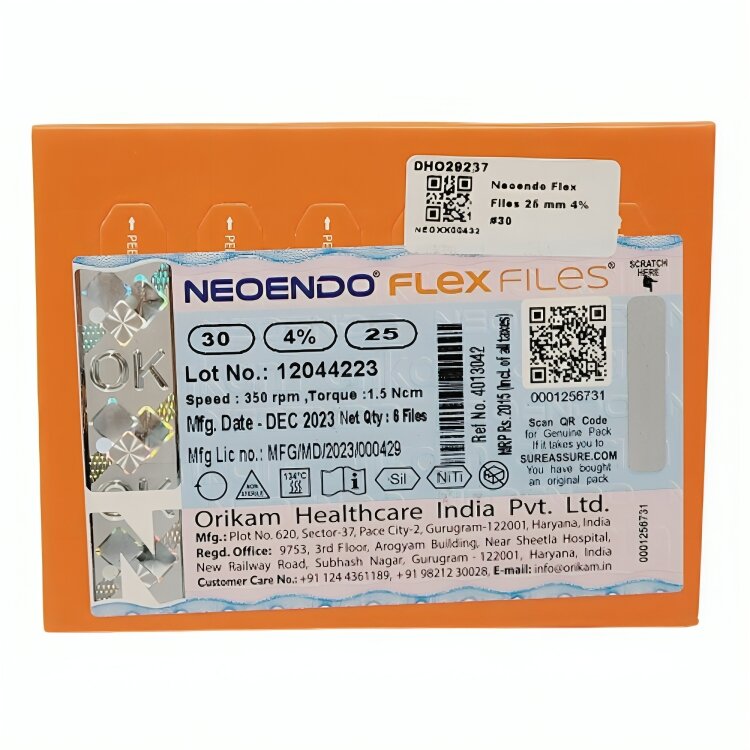NeoEndo Flex Rotary Files 25mm