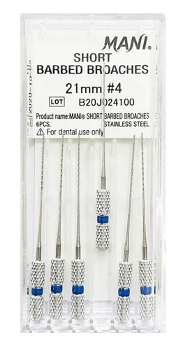 Mani Short Barbed Broaches