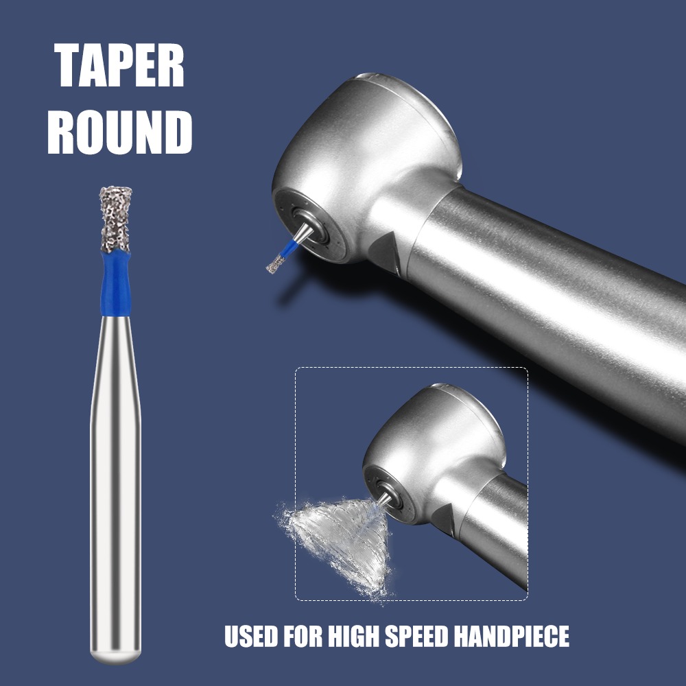 NewDiamond Super Short Shank Diamond Bur SS-41 (Pack Of 3)