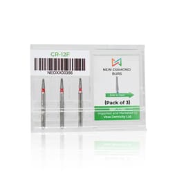 NewDiamond Crown Cutting Diamond Bur -CR (Pack Of 3) - 6