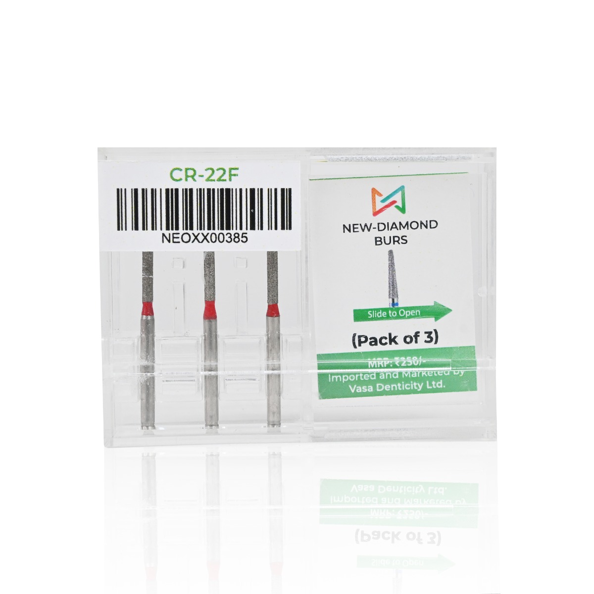 NewDiamond Crown Cutting Diamond Bur -CR (Pack Of 3)