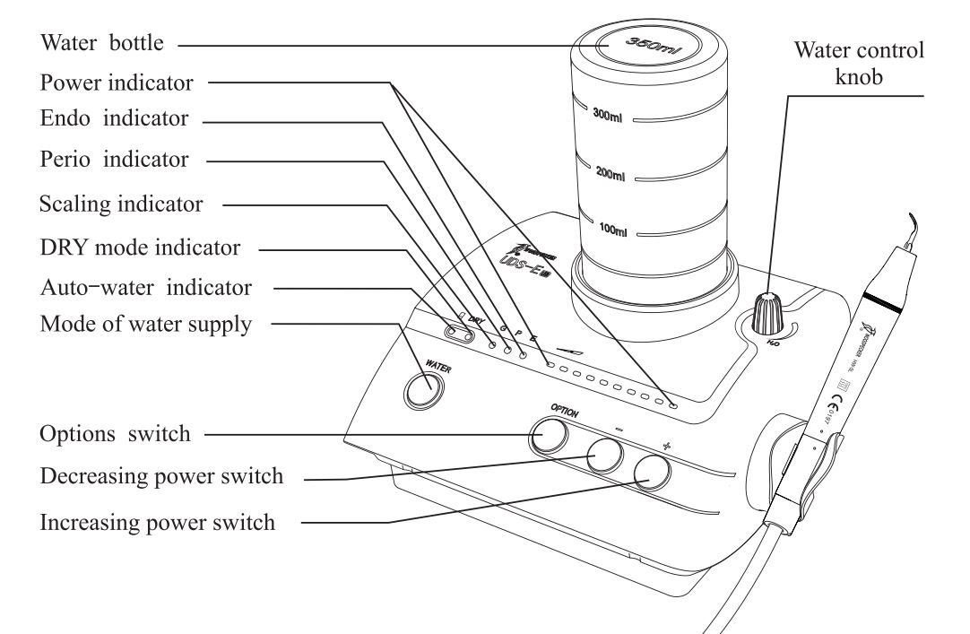 Woodpecker Uds E Led Ultrasonic Scaler (8 Tips Free)