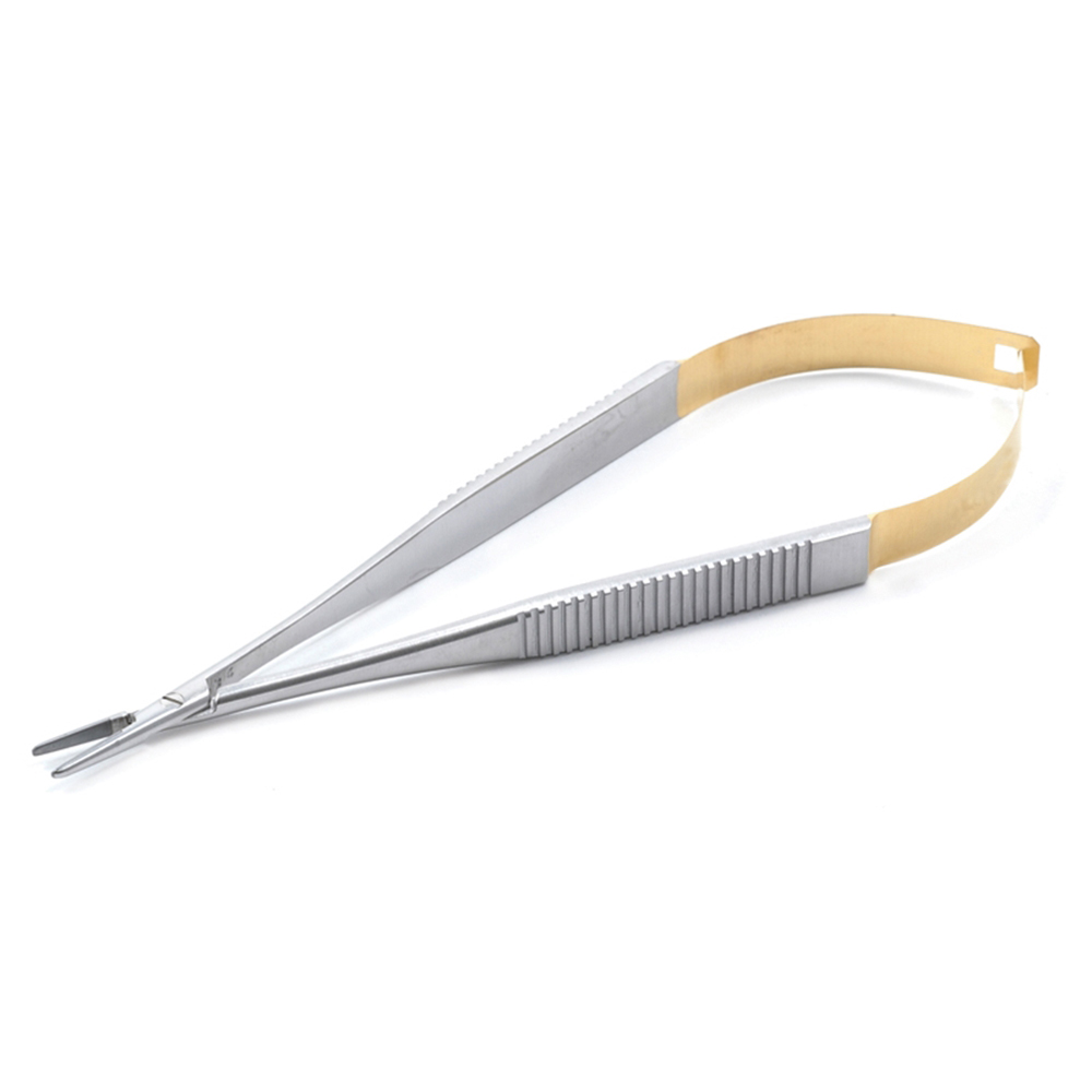 GDC Micro Castroviejo Needle Holder Straight Tc - 14cm (Nh5020)