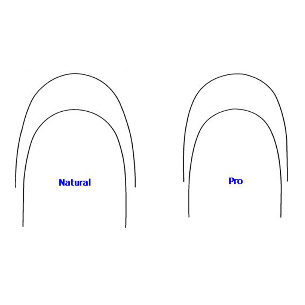 Prime Ortho NiTi Archwires Natural / Pro Form - Round (25/Pk)