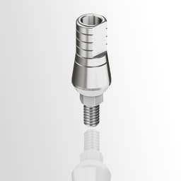 Nextin Straight Titanium Abutment No End Line - Hex 4.5mm x G/H 1mm x 10.4mm (P2810) - 2