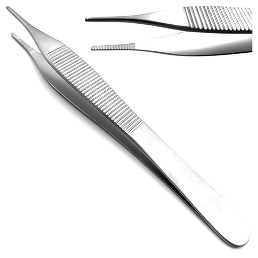 Oracraft Adson Small Non Tooth Tissue Holding Forcep 12cm - TP41