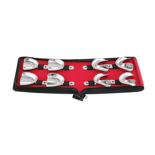GDC Impression Trays Edentulous Non- Perforated S/8 Instruments Kit (ITRLEDNPP8)