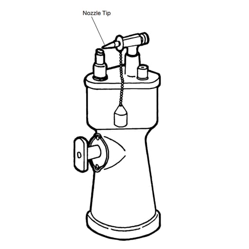 WhipMix Hanau Alcohol Torch Nozzle Tip 000321-000