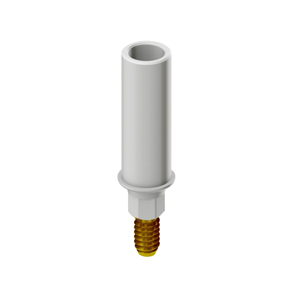Adin NP Engaging Plastic Cylinder Casting Abutment 3.7mm x GH 0.7mm x 11mm (NP0045)