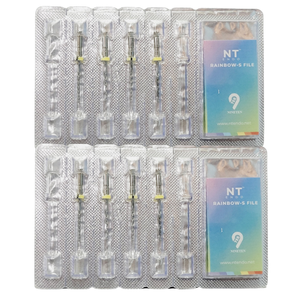 NT Rainbow S NiTi Rotary Files