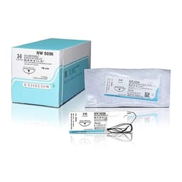 Ethicon Mersilk #2-0 Black Braided Suture