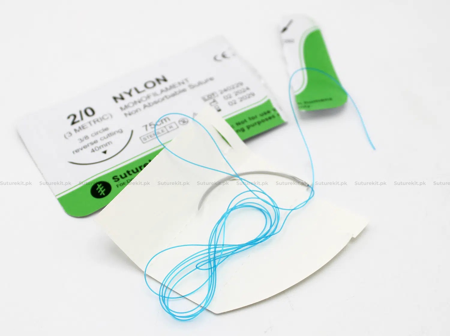 Healthium Trulon Monofilament Polyamide Non- Absorbable Sutures