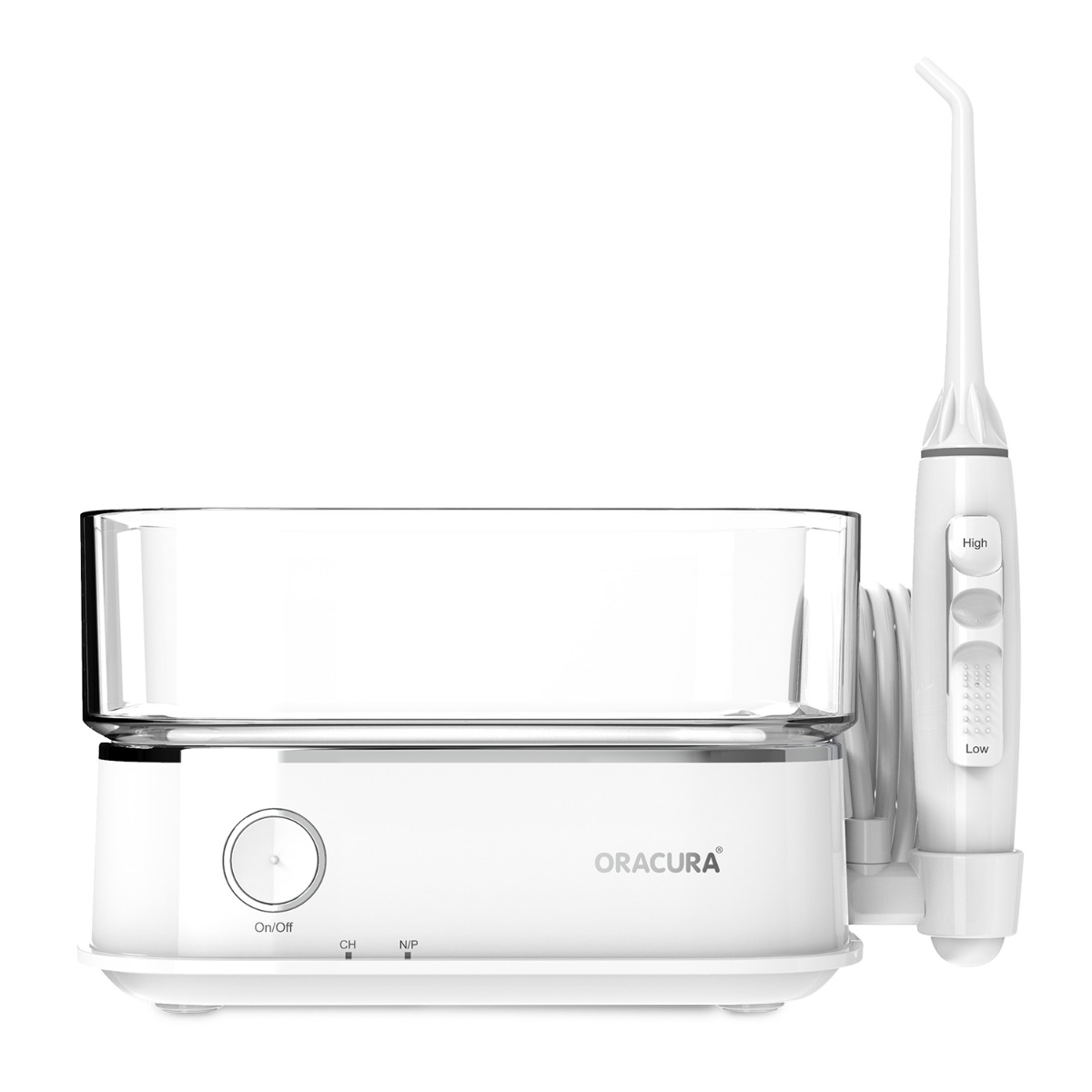 Oracura OC450 Lite Countertop Smart Water Flosser - White