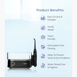 Oracura OC450 Dental PRO Countertop Smart Water Flosser - 7