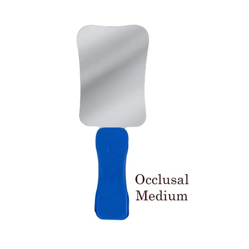 Dentomech Intraoral Photographic Steel Mirror With Handle