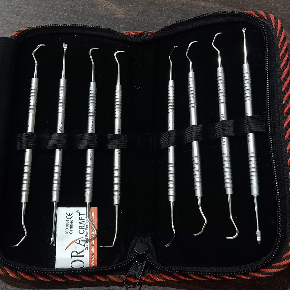 Oracraft Perio Scalers Set Of 8 - PSP8