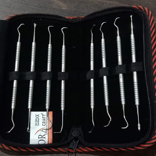 Oracraft Perio Scalers Set Of 8 - PSP8