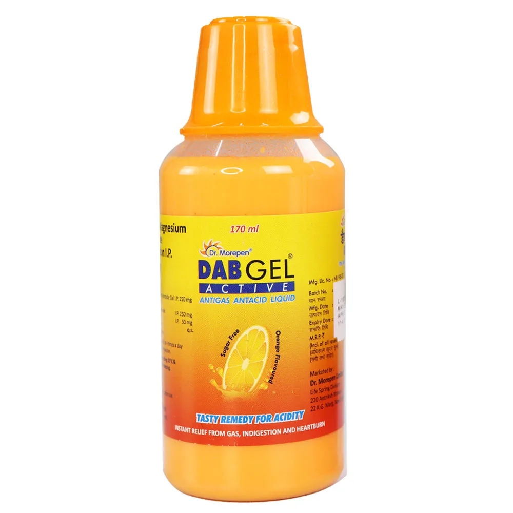 Dr. Morepen Dab Gel Active - Orange