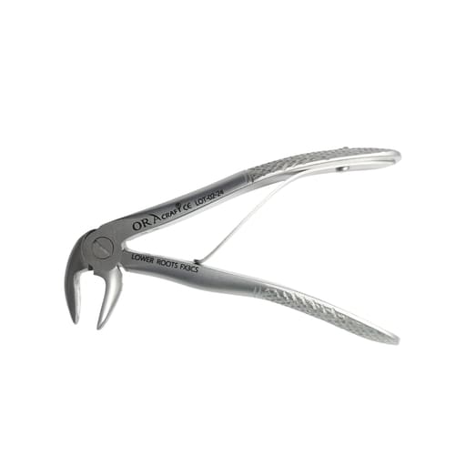 Oracraft Pedodontic Lower Roots Extraction Forceps - Standard (FX3CS)