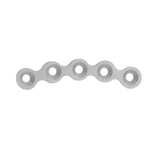 SK Surgicals SS Mini Bone Plates Orbital Continuous - 1.5mm (Pack of 2)