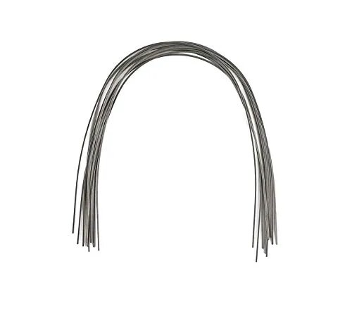 Ortho Organizers Stainless Steel Archwires Natural / Pro Form Lower Rectangular 0.017"x 0.025"