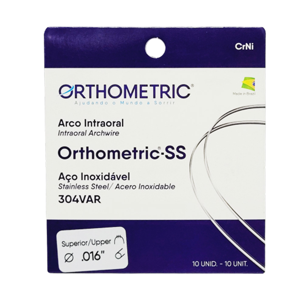 OrthoMetric Stainless Steel Archwires - Round (10/Pk)