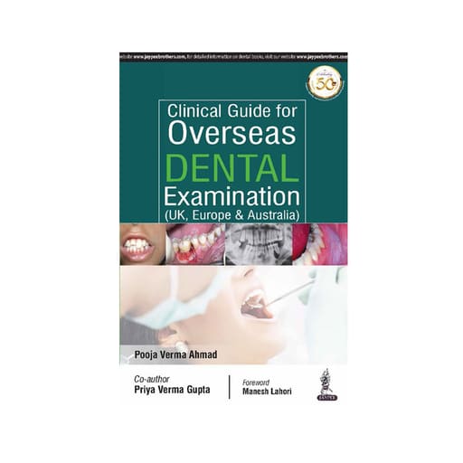 Jaypee Medical Clinical Guide for Overseas Dental Examination (UK, Europe & Australia) (ISBN - 700219)
