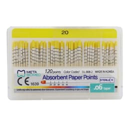 Meta Absorbent Paper Point - 6% #20