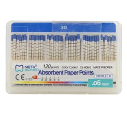 Meta Absorbent Paper Point - 6% #30