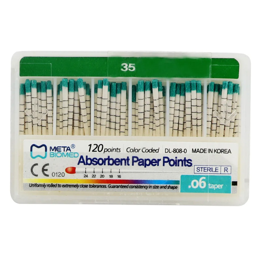 Meta Absorbent Paper Point - 6% #35