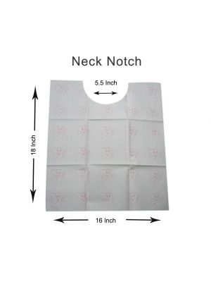 Capri Disposable Patient Bibs Neck Notch 