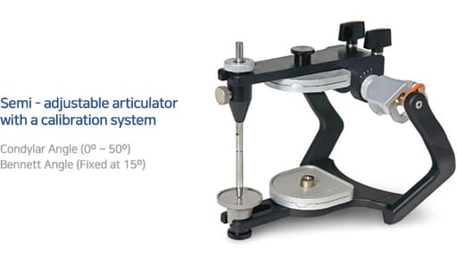 Corident CSA 400 Articulator (Semi-Adjustable Type)