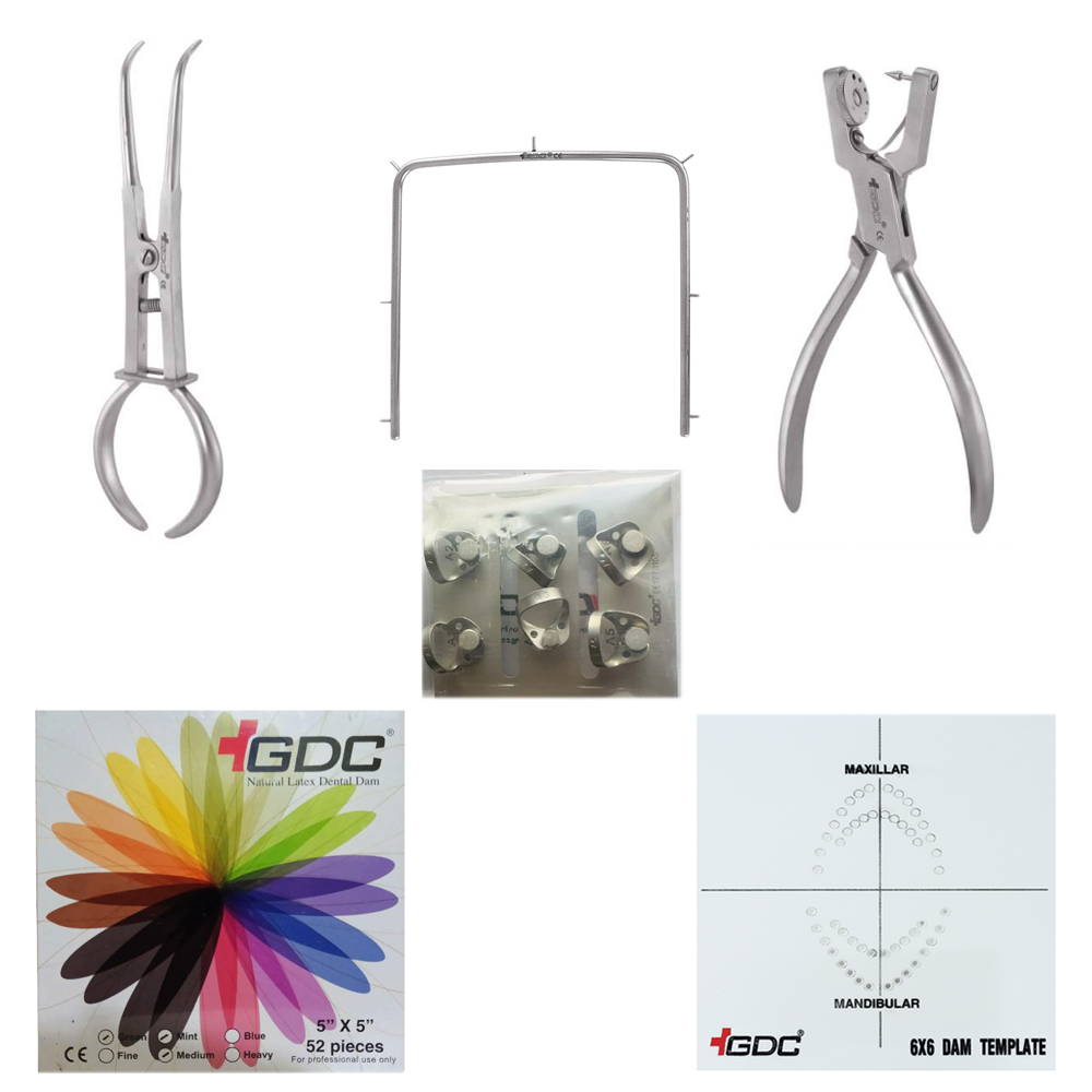 GDC Dental Rubber Dam Kit - Pedo (Ddkp)