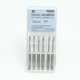Mani Peeso Reamers 28mm #4 (Pack of 6)
