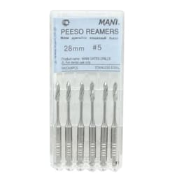 Mani Peeso Reamers 28mm #5 (Pack of 6)