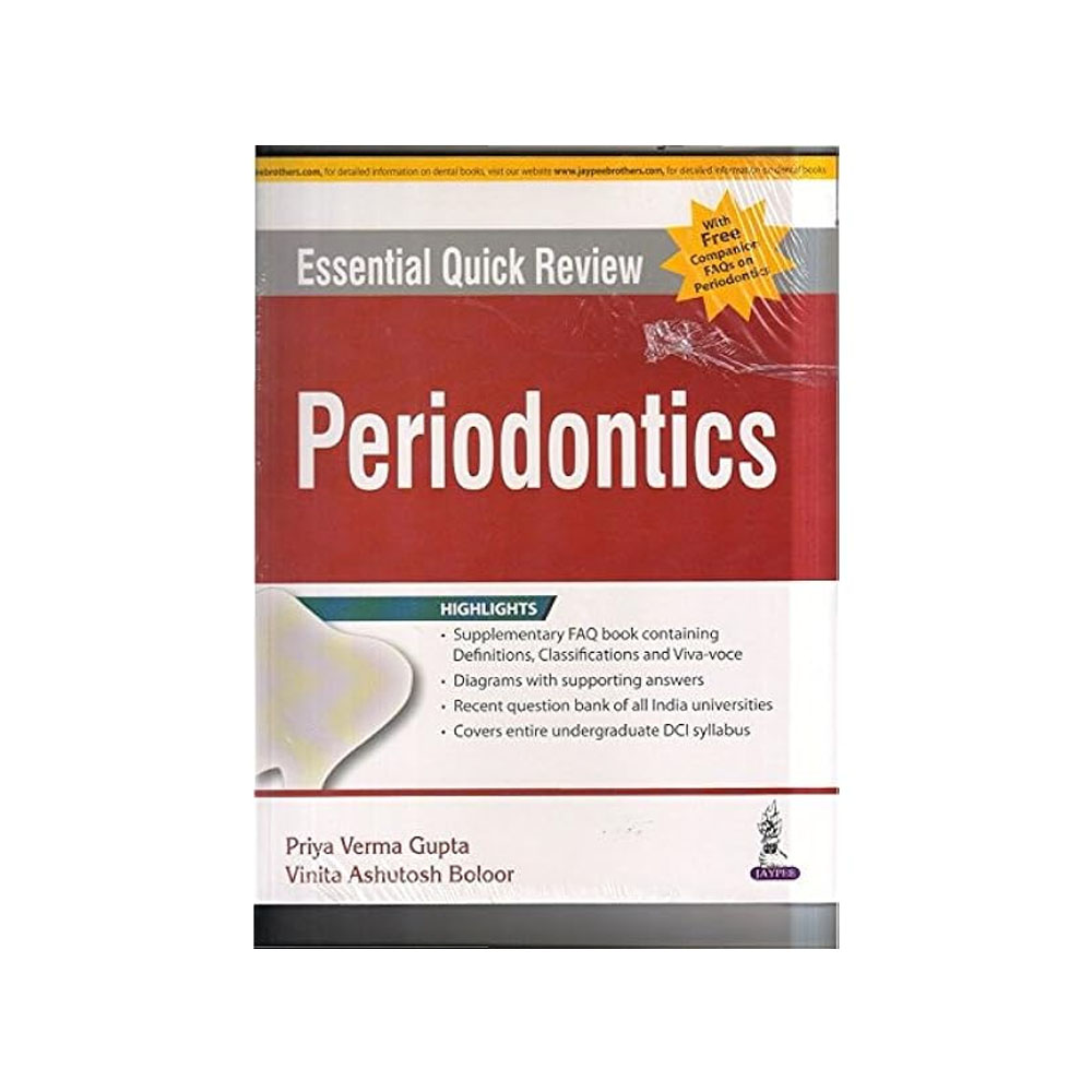 Jaypee Medical Essential Quick Review Periodontics (ISBN - 056184)