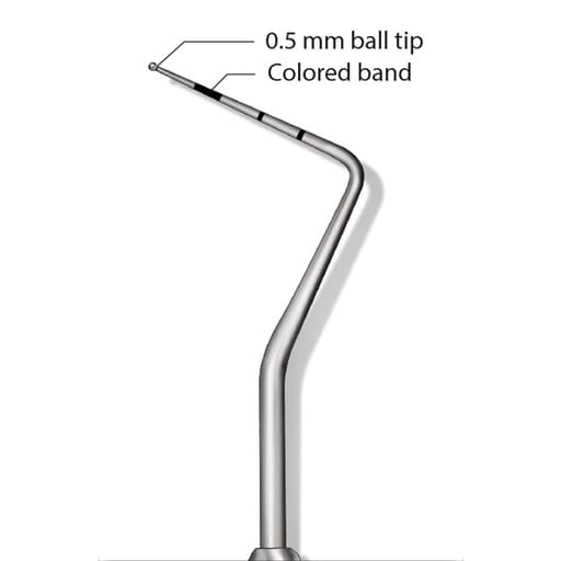 GDC Double End Probes Thin William / Screening Probe # 6 (Pcpqow/11.5b)