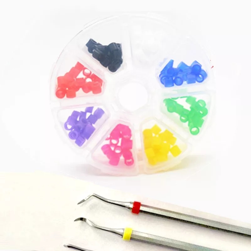 Dental Silicone Color Coding Rings (160 Pcs)