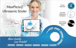 Waldent Max Piezo 2 Ultrasonic Scaler ( 5 Scaler Tips Free ) - 11