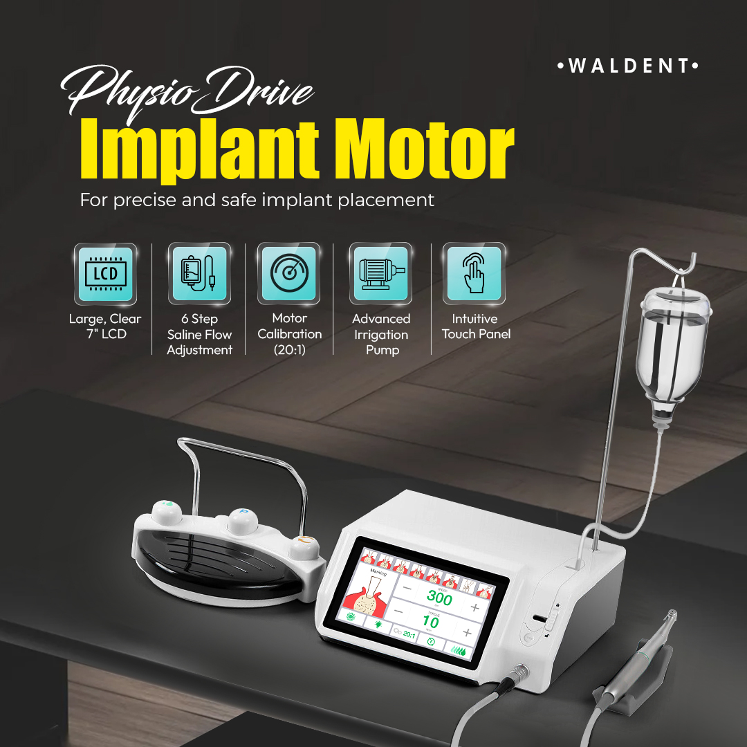 Waldent PhysioDrive Implant Motor (WIMU101)