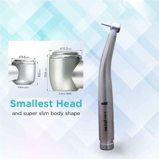 NSK S-Max Pico B2 High-Speed Airotor Handpiece (P1218)