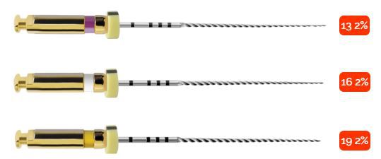 Neoendo Flex Glide Rotary Files (Pack of 3)