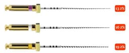 Neoendo Flex Glide Rotary Files (Pack of 3)