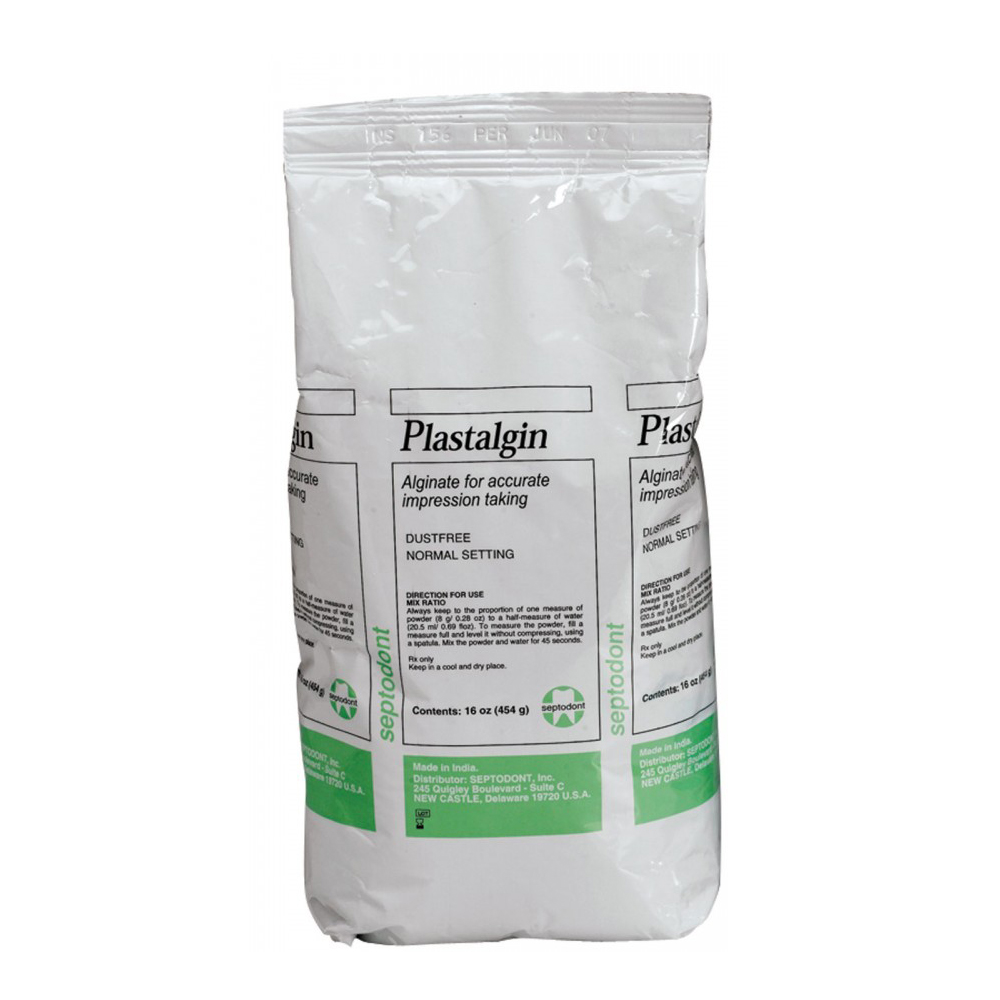 Septodont Plastalgin Alginate Impression Powder - Normal Setting
