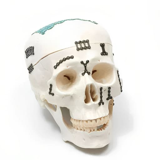 SK Surgicals SS Mini Bone 3D Plates - 2mm